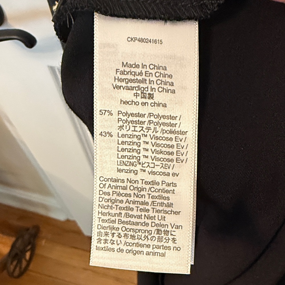 Madewell Black Satin Maxi Dress with V-Neck - Picture 6 of 7